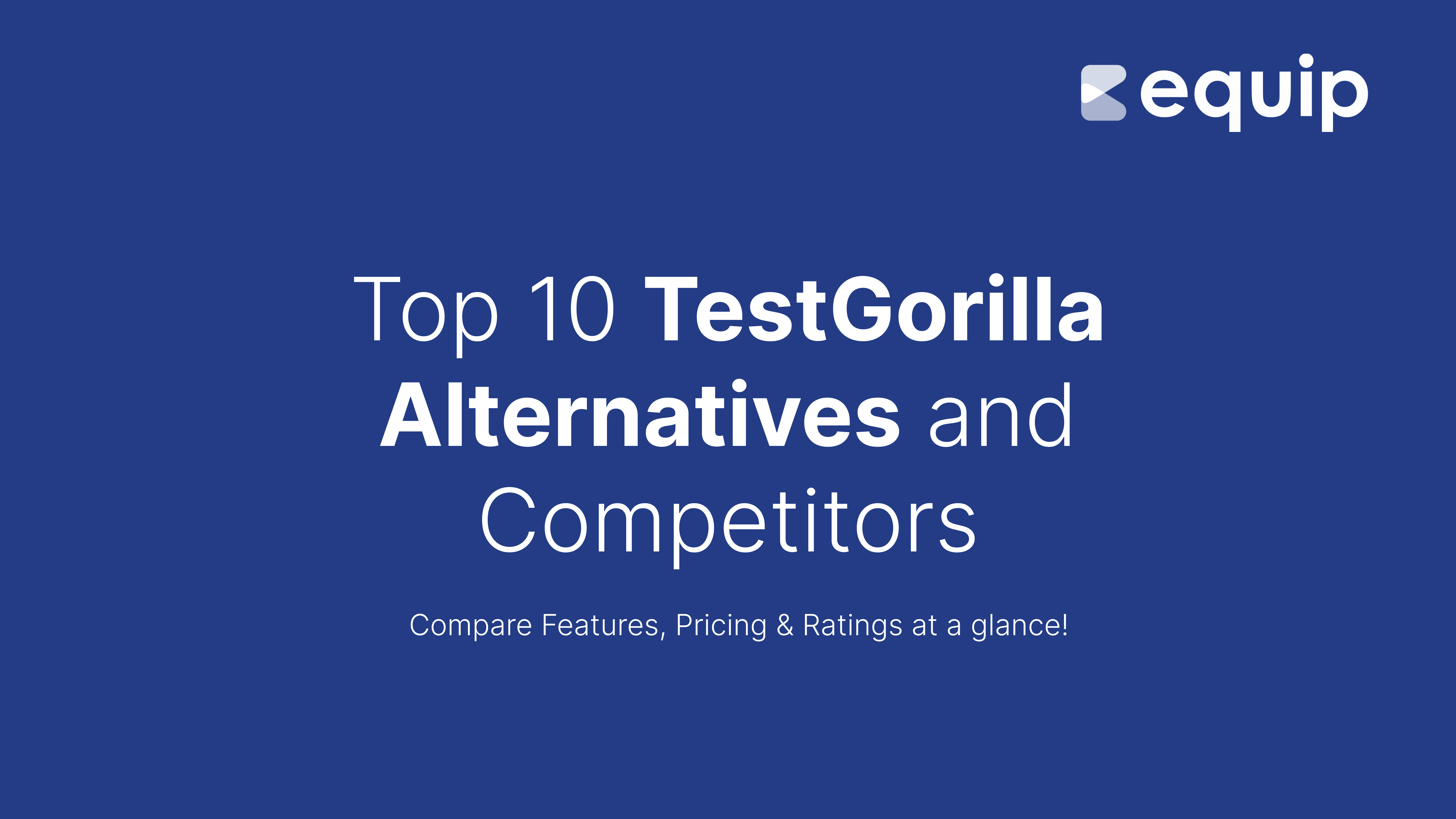 Top 10 TestGorilla Alternatives and Competitors