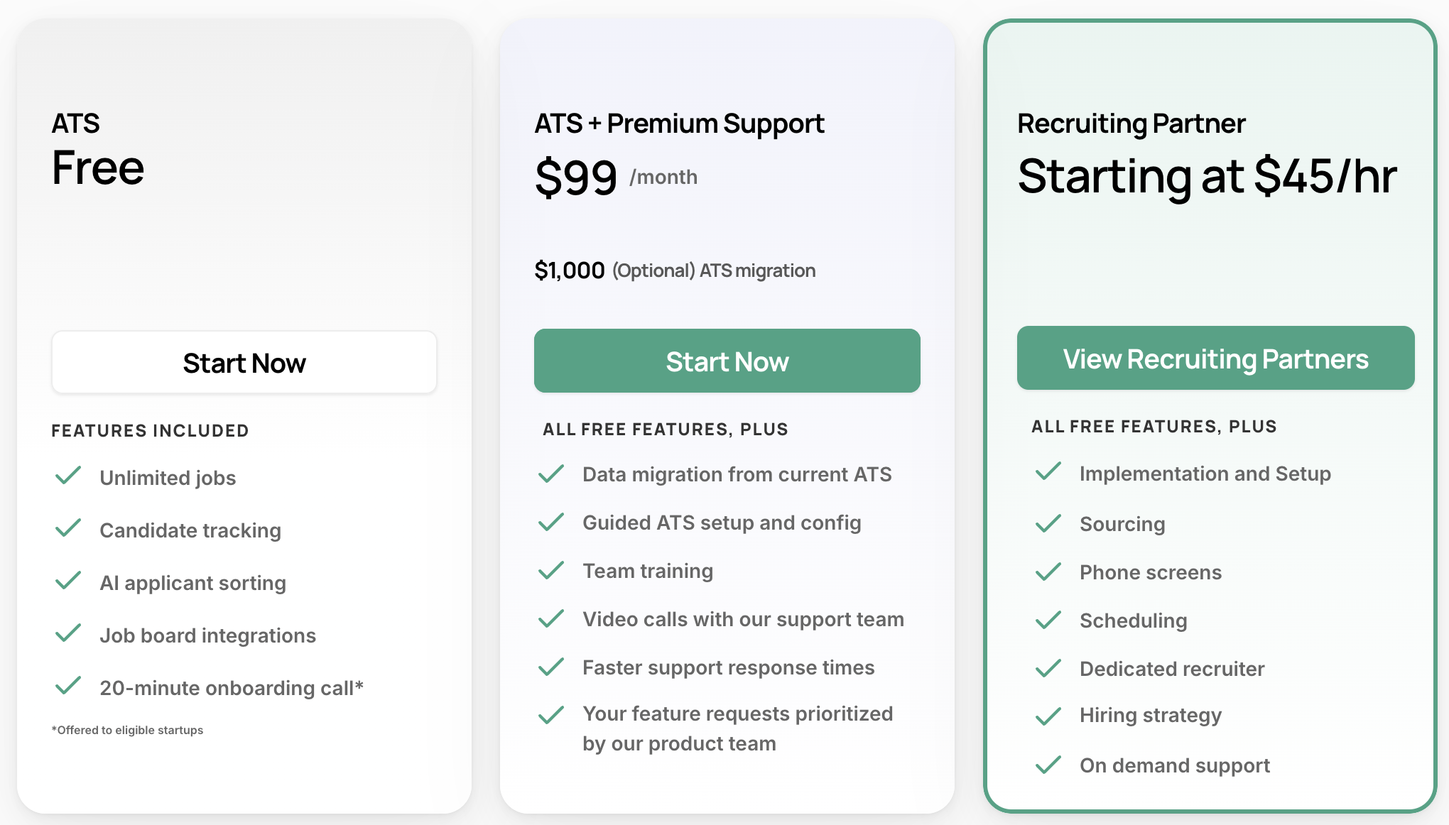 Dover pricing