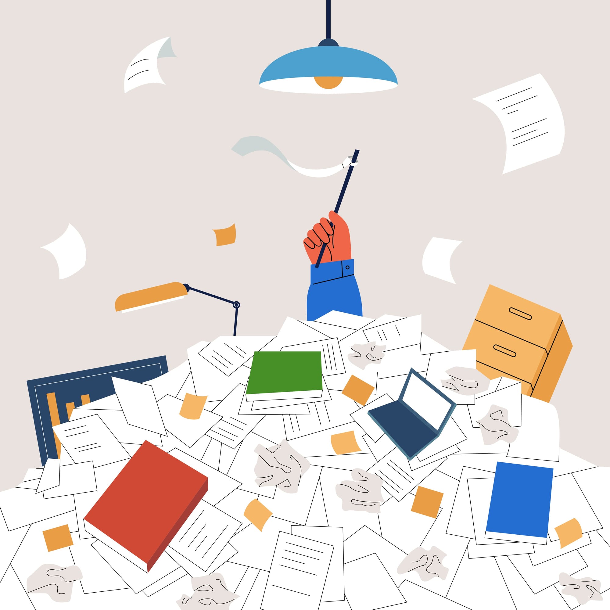 recruiter drowning in resumes