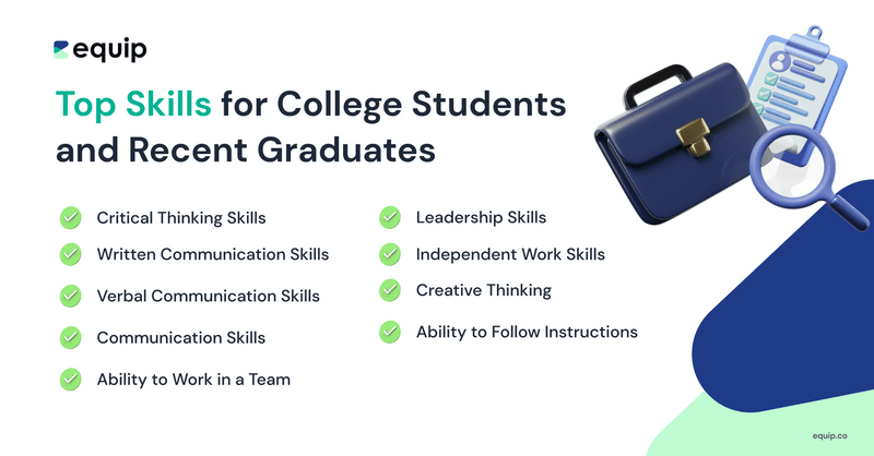 Top Skills for College Students and Recent Graduates