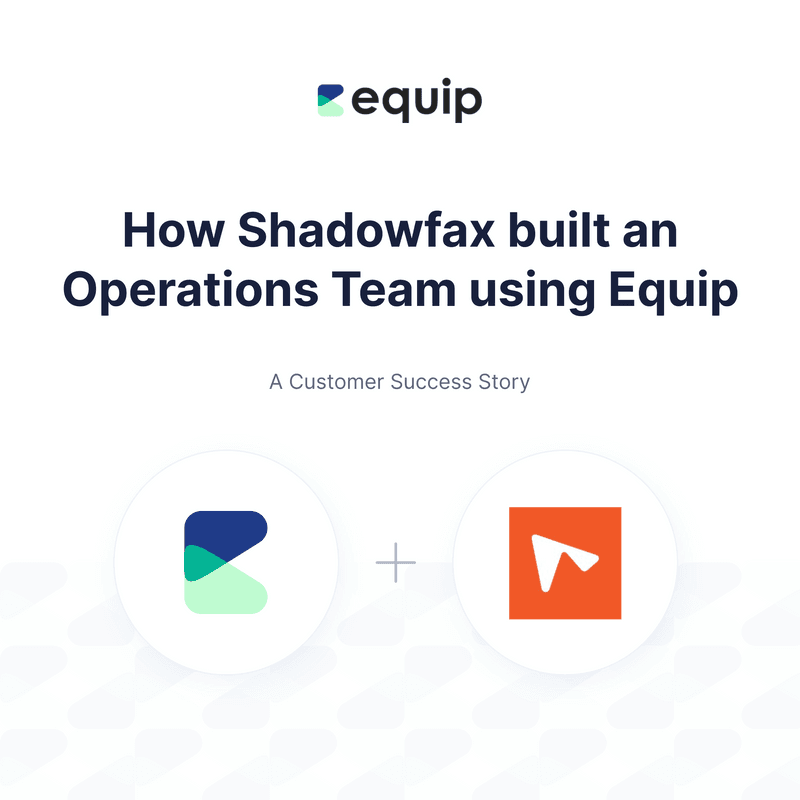 Shadowfax uses Equip for non-tech hiring