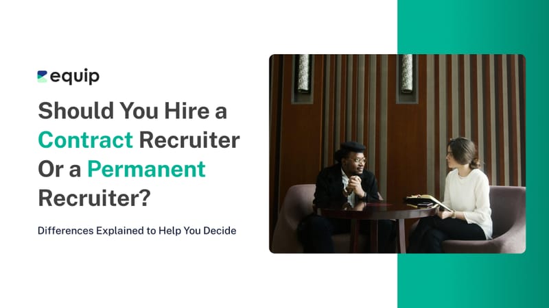 Hire a recruiter